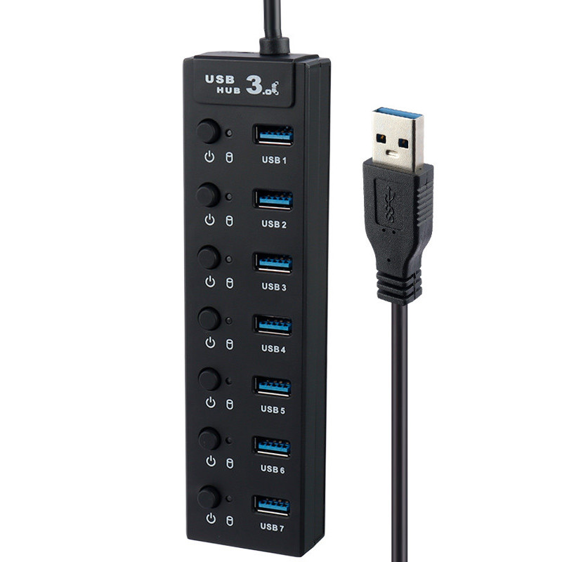 هاب 7 پورت USB 3.0 کی نت H9 K-HUAMH907