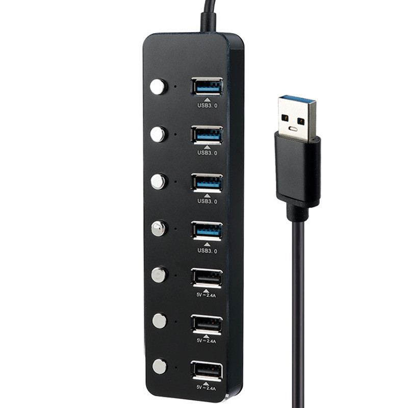 هاب 7 پورت USB 3.0 کی نت H10 K-HUAMH107