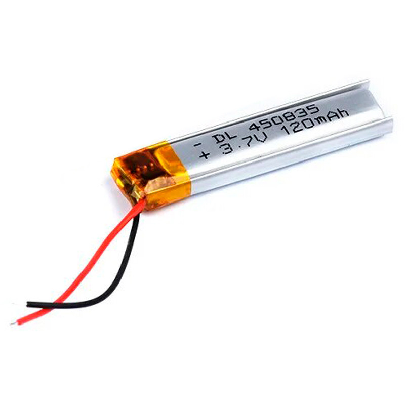باتری لیتیوم 120mAh 45*8*35mm 450835