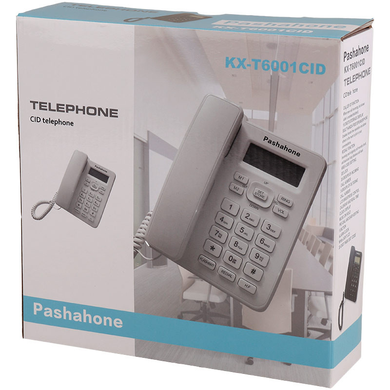 تلفن رومیزی پاشاهون Pashahone KX-T6001CID