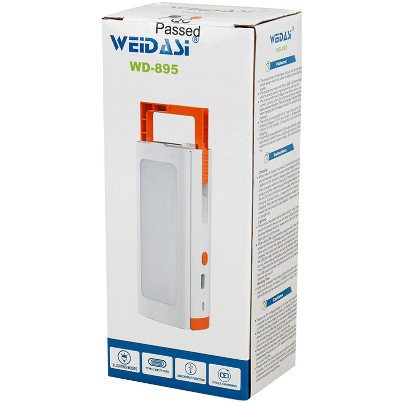 چراغ اضطراری شارژی ویداسی Weidasi WD-895