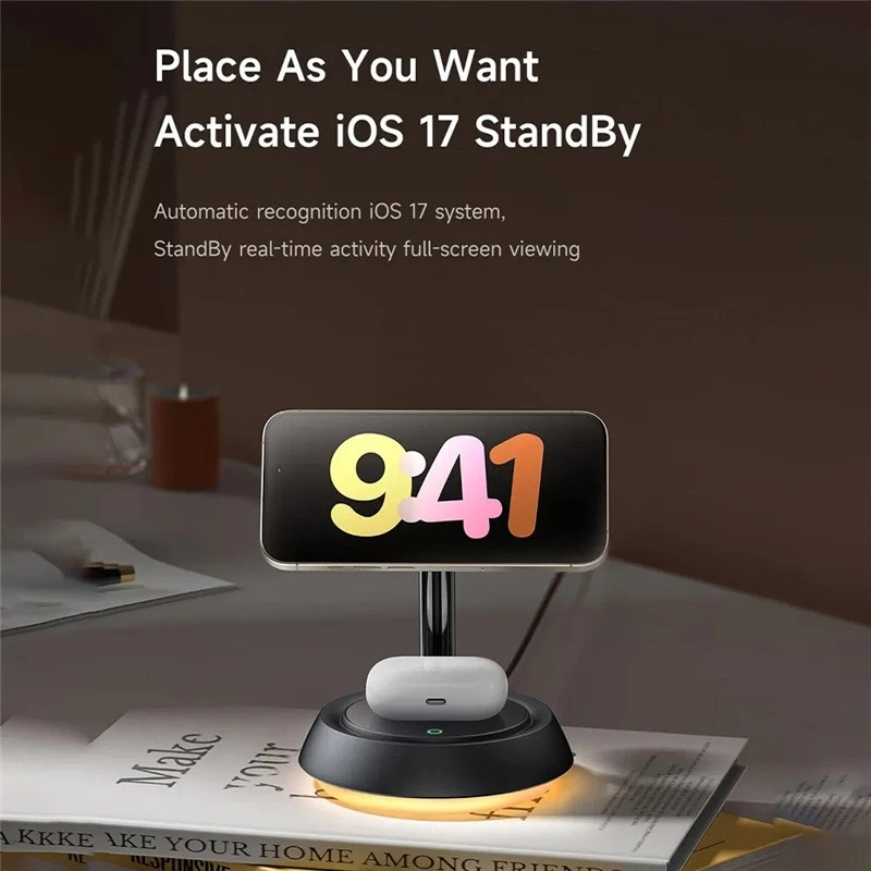 هولدر و شارژر وایرلس Mcdodo CH-495 15W