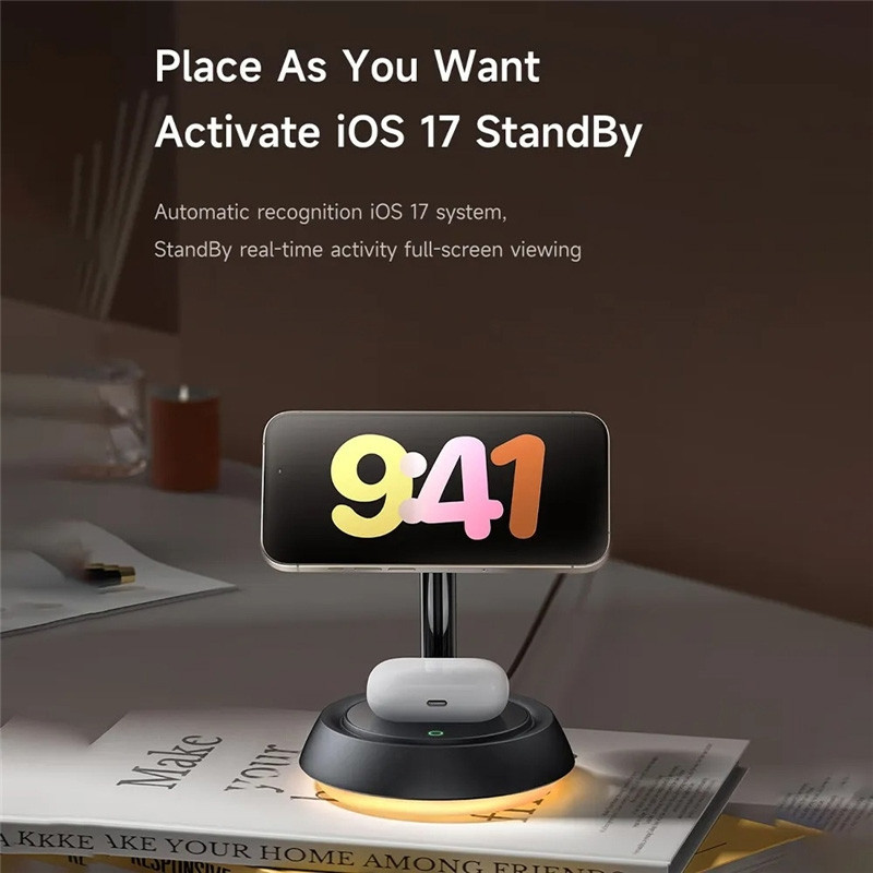 هولدر و شارژر وایرلس Mcdodo CH-495 15W
