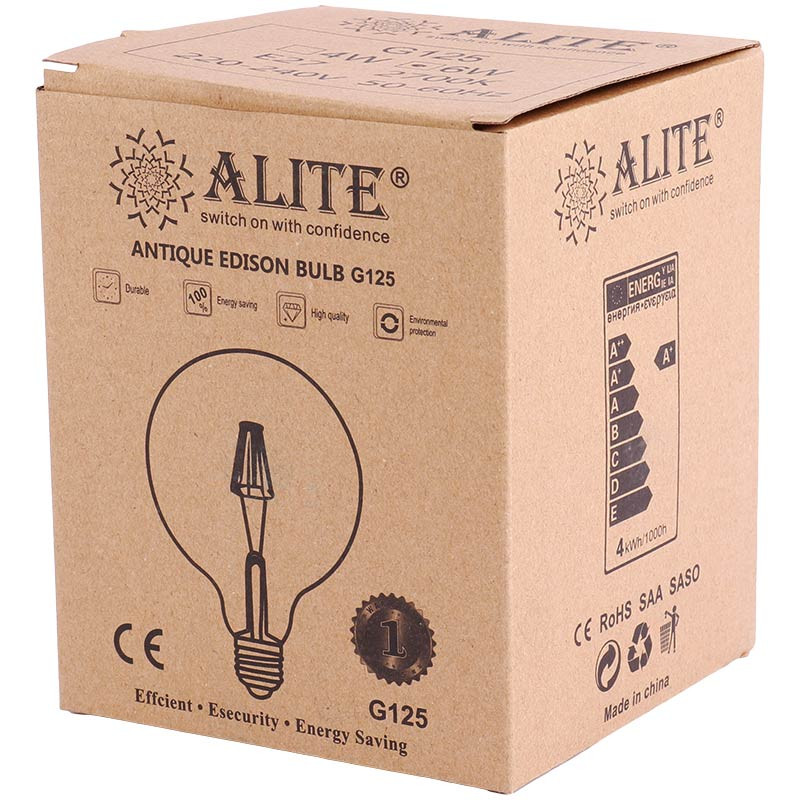 لامپ ادیسونی حبابی Alite G125 E27 6W