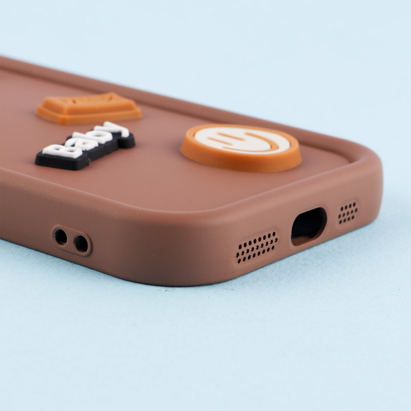 قاب سیلیکونی Fashion Case عروسک برجسته ریز محافظ لنزدار iPhone 11 Pro