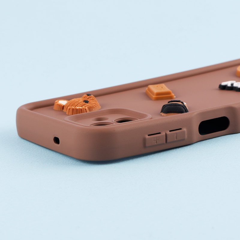 قاب سیلیکونی Fashion Case عروسک برجسته ریز محافظ لنزدار Samsung Galaxy A04