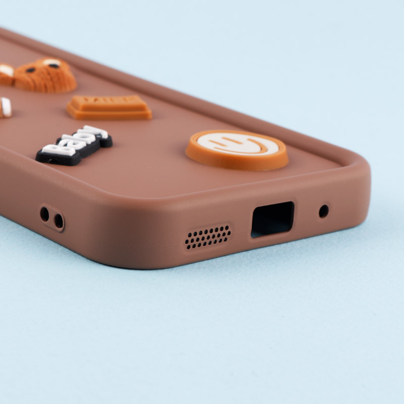 قاب سیلیکونی Fashion Case عروسک برجسته ریز محافظ لنزدار Xiaomi Redmi 12C
