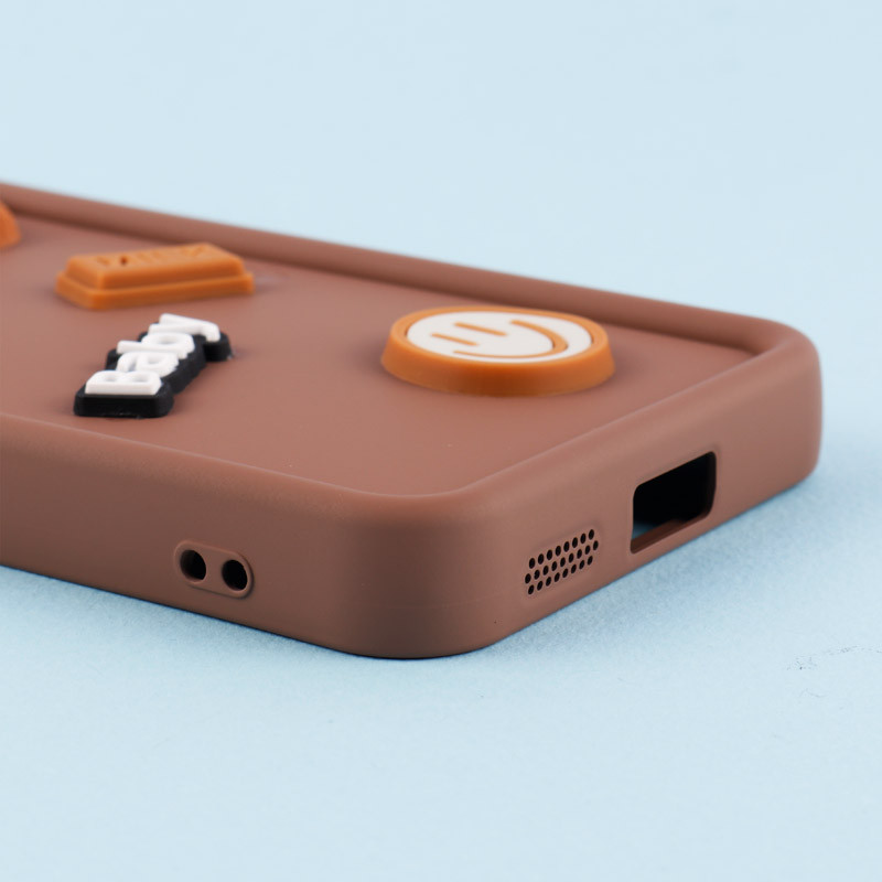 قاب سیلیکونی Fashion Case عروسک برجسته ریز محافظ لنزدار Xiaomi Redmi Note 12 Pro Plus