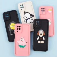 قاب سیلیکونی Fashion Case عروسک برجسته محافظ لنزدار Samsung Galaxy A12 / M12