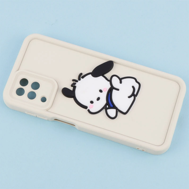 قاب سیلیکونی Fashion Case عروسک برجسته محافظ لنزدار Samsung Galaxy A12 / M12