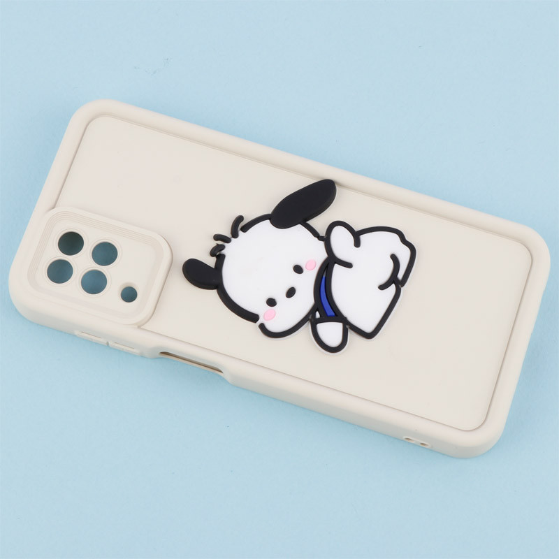 قاب سیلیکونی Fashion Case عروسک برجسته محافظ لنزدار Samsung Galaxy A12 / M12