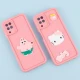 قاب سیلیکونی Fashion Case عروسک برجسته محافظ لنزدار Samsung Galaxy A12 / M12