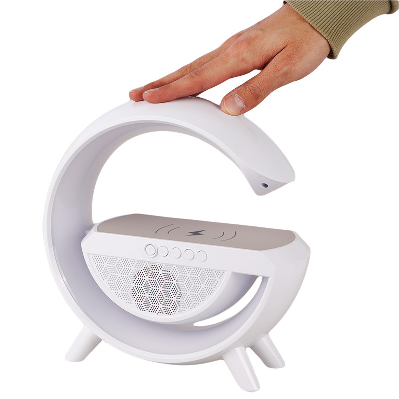 شارژر بی سیم و چراغ رومیزی اسپیکر دار BT-2301 15W