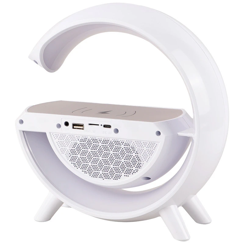 شارژر بی سیم و چراغ رومیزی اسپیکر دار BT-2301 15W
