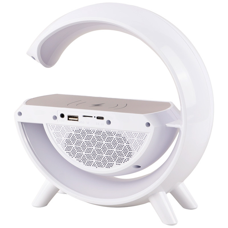 شارژر بی سیم و چراغ رومیزی اسپیکر دار BT-2301 15W