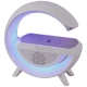 شارژر بی سیم و چراغ رومیزی اسپیکر دار BT-2301 15W