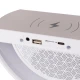 شارژر بی سیم و چراغ رومیزی اسپیکر دار BT-2301 15W