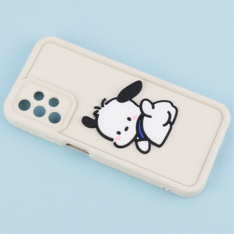 قاب سیلیکونی Fashion Case عروسک برجسته محافظ لنزدار Samsung Galaxy A13 4G
