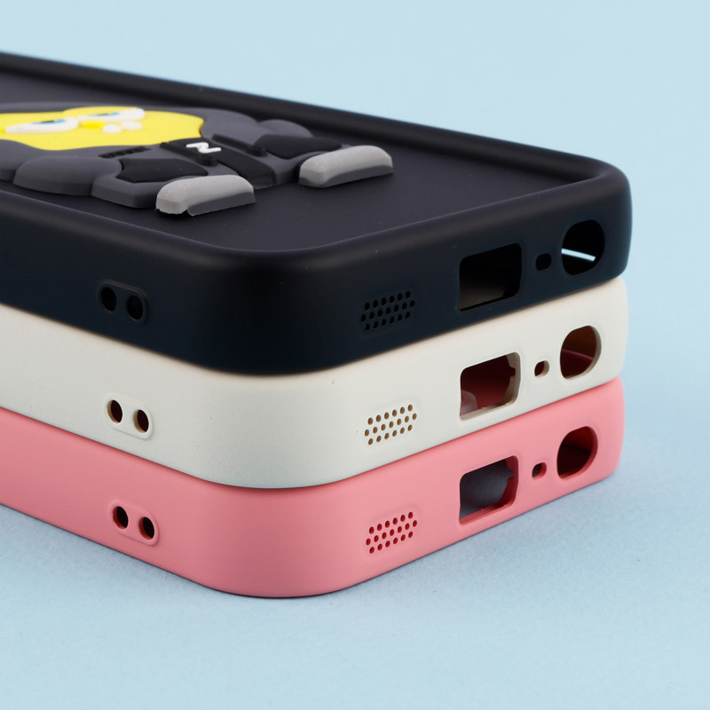 قاب سیلیکونی Fashion Case عروسک برجسته محافظ لنزدار Samsung Galaxy A13 4G