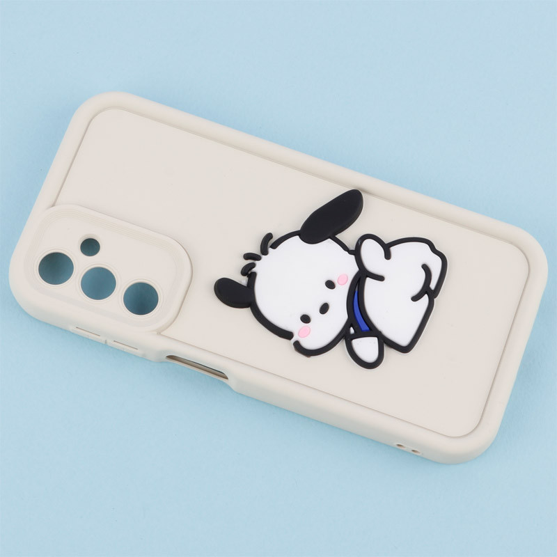 قاب سیلیکونی Fashion Case عروسک برجسته محافظ لنزدار Samsung Galaxy A24 4G