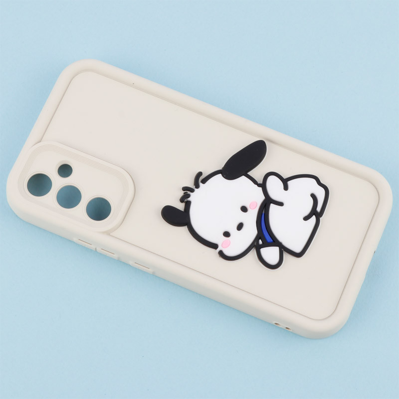 قاب سیلیکونی Fashion Case عروسک برجسته محافظ لنزدار Samsung Galaxy A34