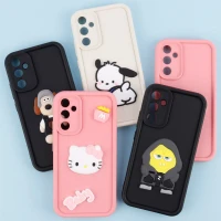 قاب سیلیکونی Fashion Case عروسک برجسته محافظ لنزدار Samsung Galaxy A34