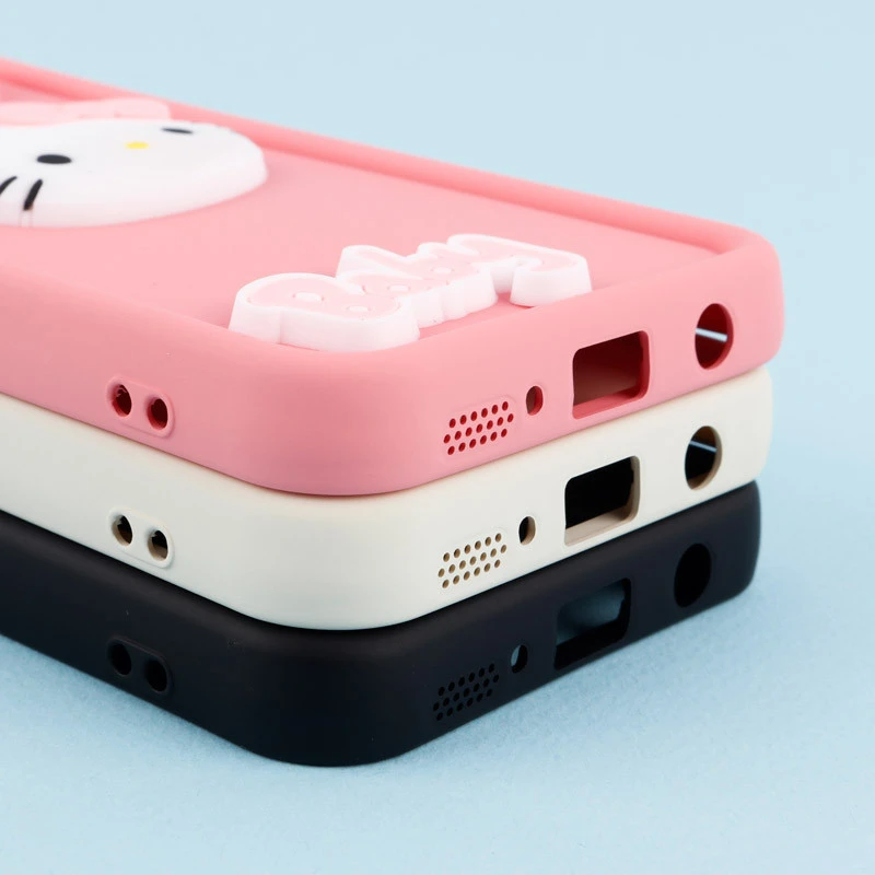قاب سیلیکونی Fashion Case عروسک برجسته محافظ لنزدار Samsung Galaxy A51 4G