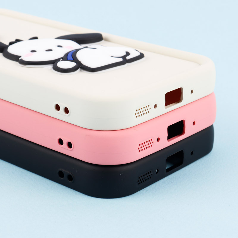 قاب سیلیکونی Fashion Case عروسک برجسته محافظ لنزدار Samsung Galaxy A54