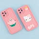 قاب سیلیکونی Fashion Case عروسک برجسته محافظ لنزدار iPhone 11 Pro