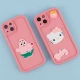قاب سیلیکونی Fashion Case عروسک برجسته محافظ لنزدار iPhone 13