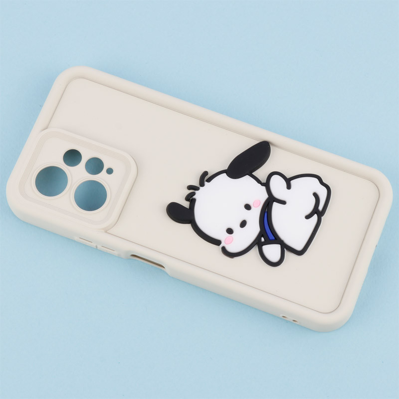 قاب سیلیکونی Fashion Case عروسک برجسته محافظ لنزدار Xiaomi Redmi Note 12 4G