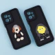 قاب سیلیکونی Fashion Case عروسک برجسته محافظ لنزدار Xiaomi Redmi Note 12 4G