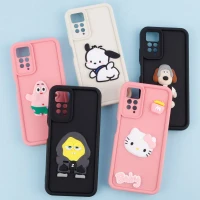 قاب سیلیکونی Fashion Case عروسک برجسته محافظ لنزدار Xiaomi Redmi Note 12 Pro 4G سری M