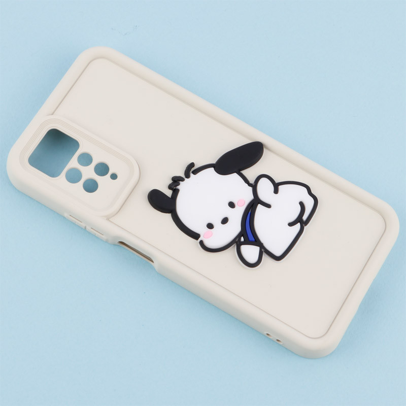 قاب سیلیکونی Fashion Case عروسک برجسته محافظ لنزدار Xiaomi Redmi Note 12 Pro 4G سری M