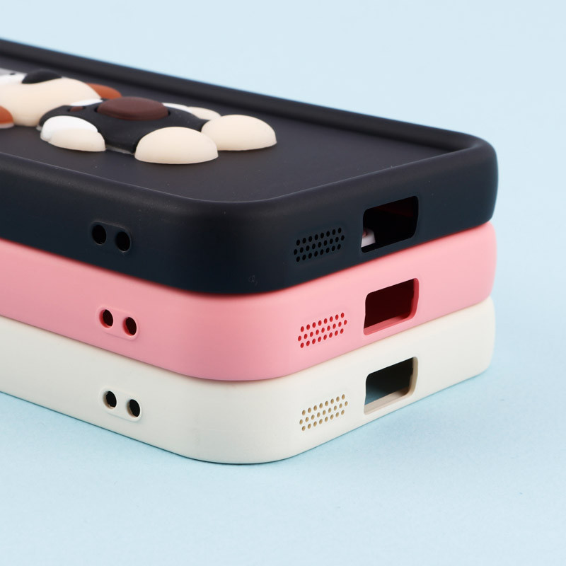 قاب سیلیکونی Fashion Case عروسک برجسته محافظ لنزدار Xiaomi Redmi Note 12 Pro 4G سری M