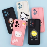 قاب سیلیکونی Fashion Case عروسک برجسته محافظ لنزدار Xiaomi Redmi Note 12 Pro 5G