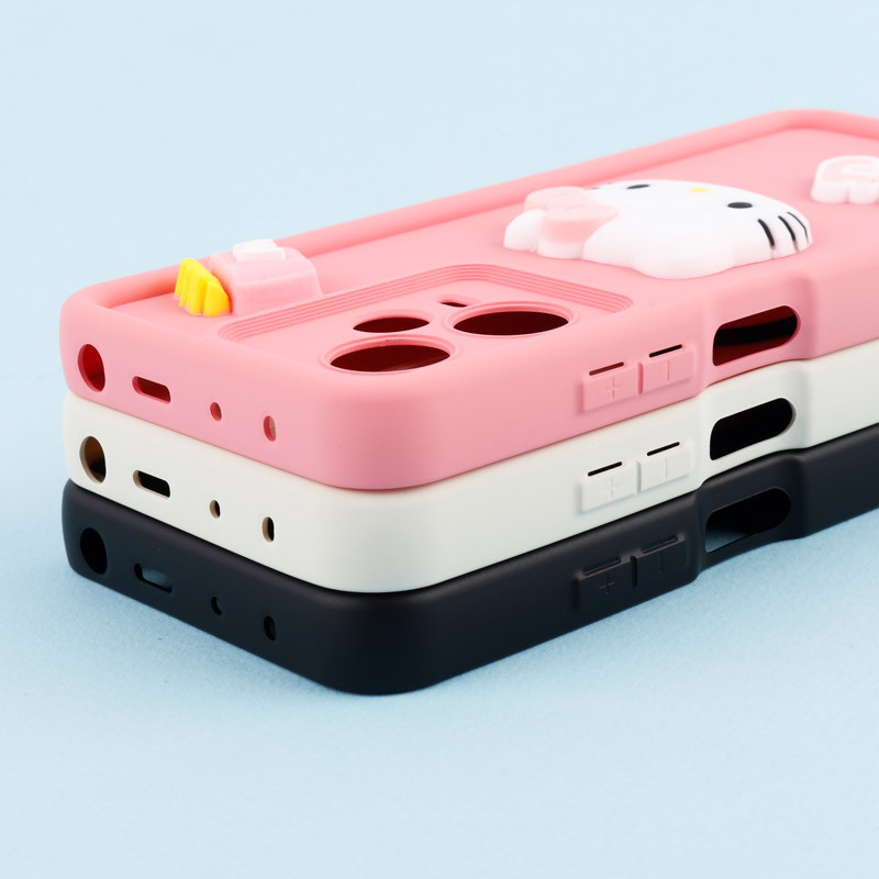 قاب سیلیکونی Fashion Case عروسک برجسته محافظ لنزدار Xiaomi Redmi Note 12 Pro 5G