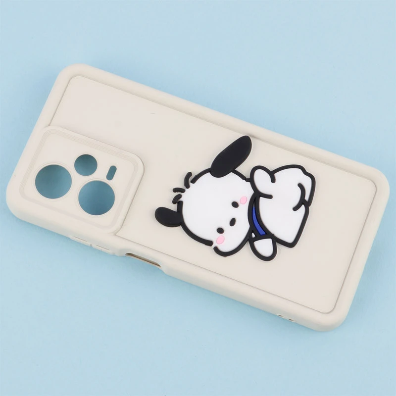 قاب سیلیکونی Fashion Case عروسک برجسته محافظ لنزدار Xiaomi Redmi Note 12 Pro Plus