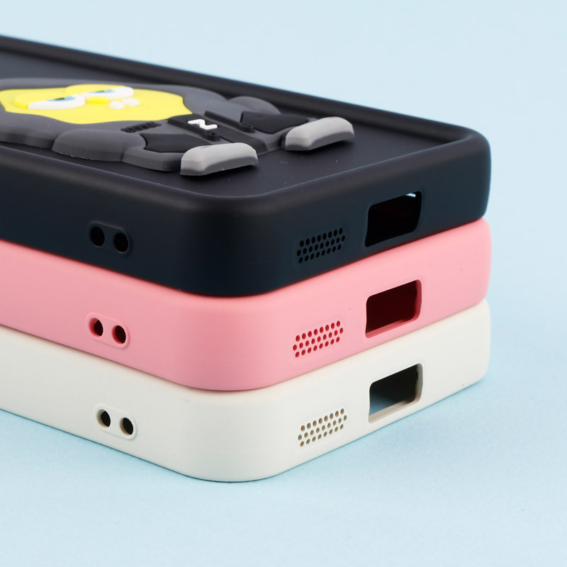 قاب سیلیکونی Fashion Case عروسک برجسته محافظ لنزدار Xiaomi Redmi Note 12 Pro Plus