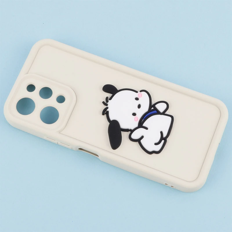قاب سیلیکونی Fashion Case عروسک برجسته محافظ لنزدار Xiaomi Redmi 12 4G
