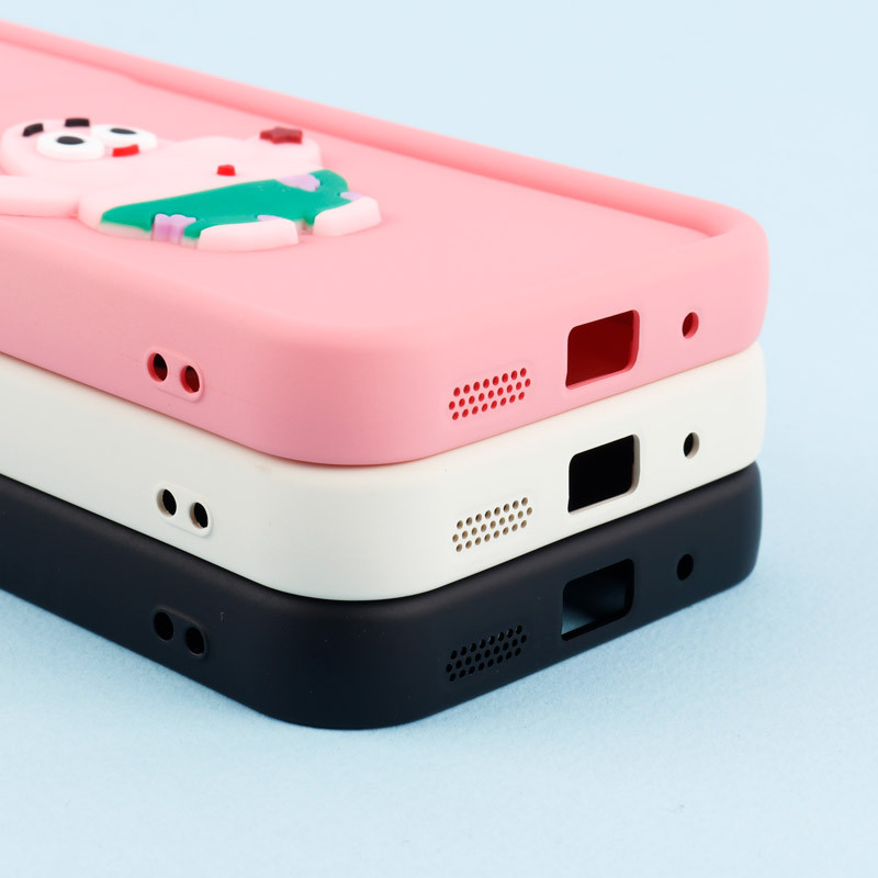 قاب سیلیکونی Fashion Case عروسک برجسته محافظ لنزدار Xiaomi Redmi 12C