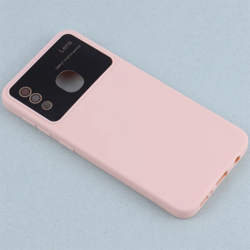 قاب سیلیکونی Lens Aperture محافظ لنزدار Samsung Galaxy A20