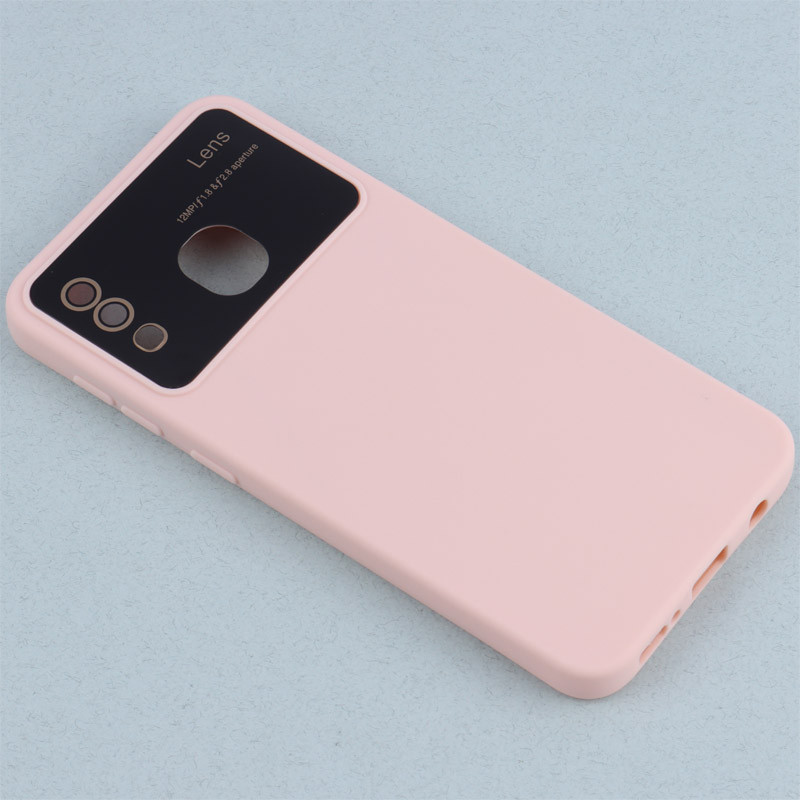 قاب سیلیکونی Lens Aperture محافظ لنزدار Samsung Galaxy A20