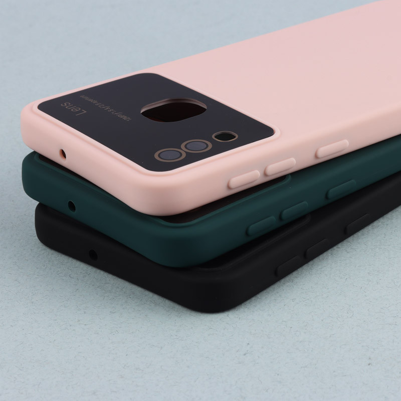 قاب سیلیکونی Lens Aperture محافظ لنزدار Samsung Galaxy A20
