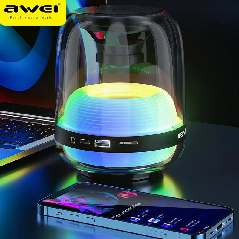 اسپیکر بلوتوثی رم و فلش خور Awei Y386