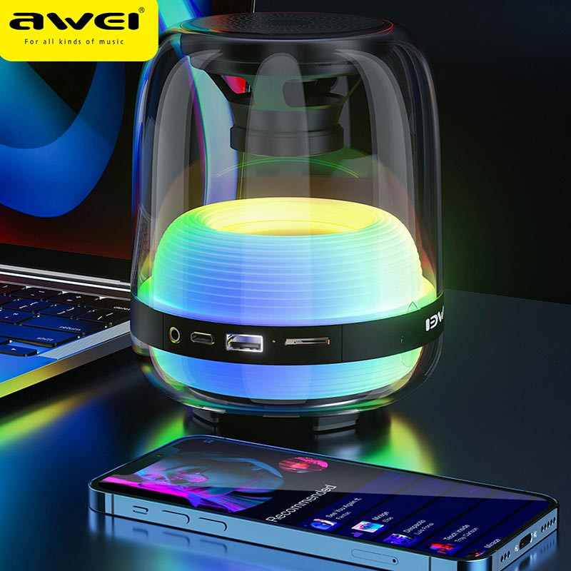 اسپیکر بلوتوثی رم و فلش خور Awei Y386