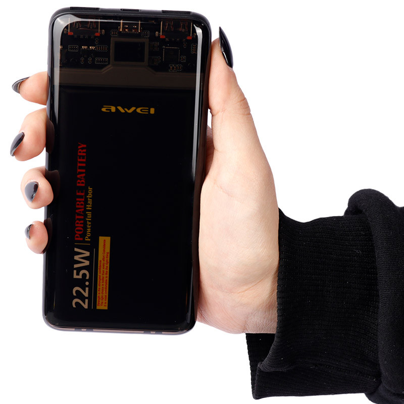 پاوربانک فست شارژ 10000 اوی Awei P24K 22.5W