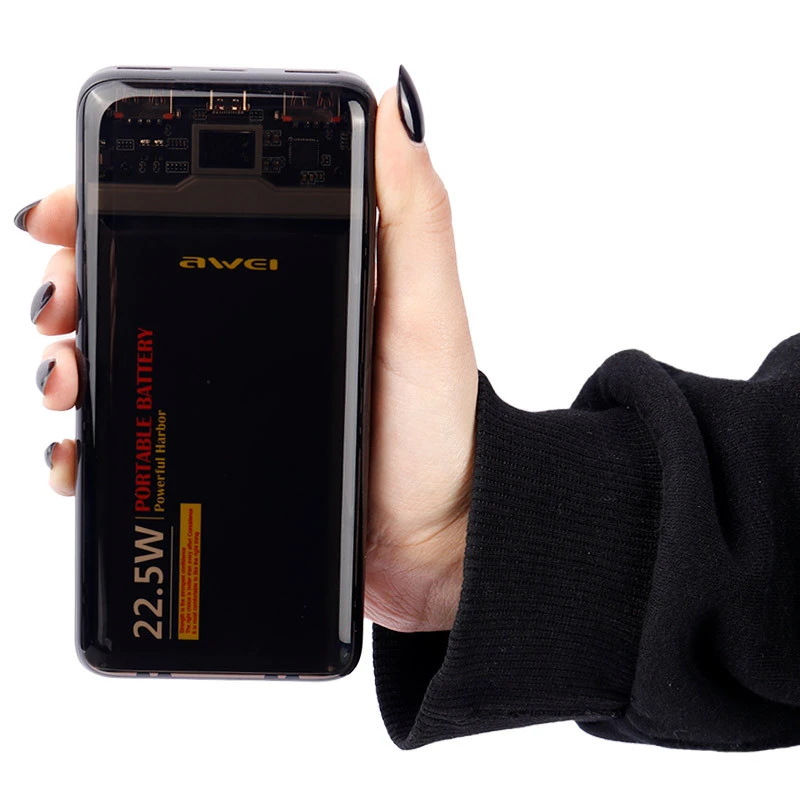 پاوربانک فست شارژ 20000 اوی Awei P78K 22.5W