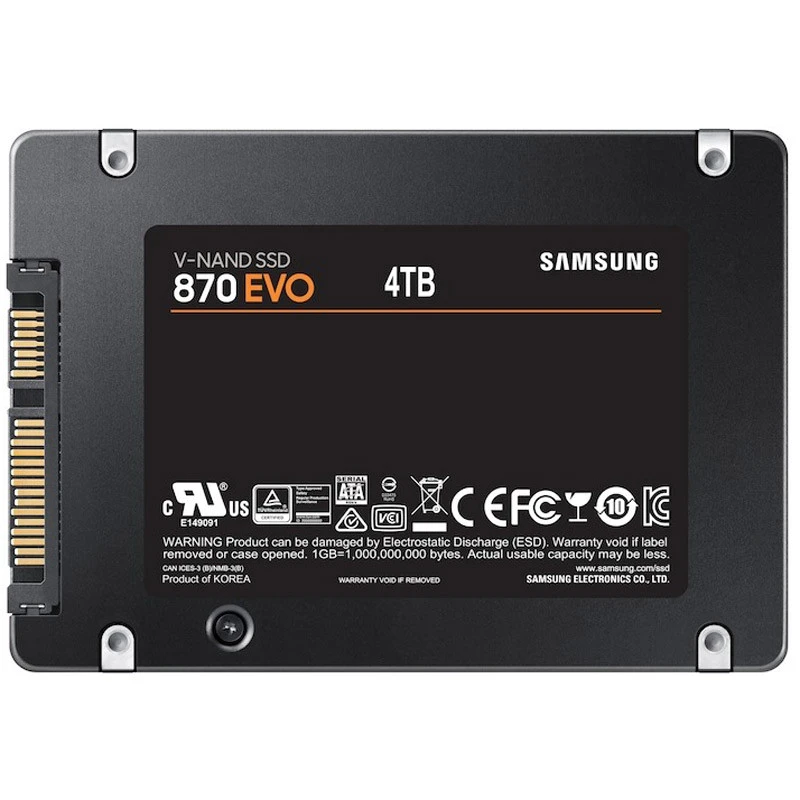 حافظه SSD سامسونگ Samsung 870 EVO 4TB