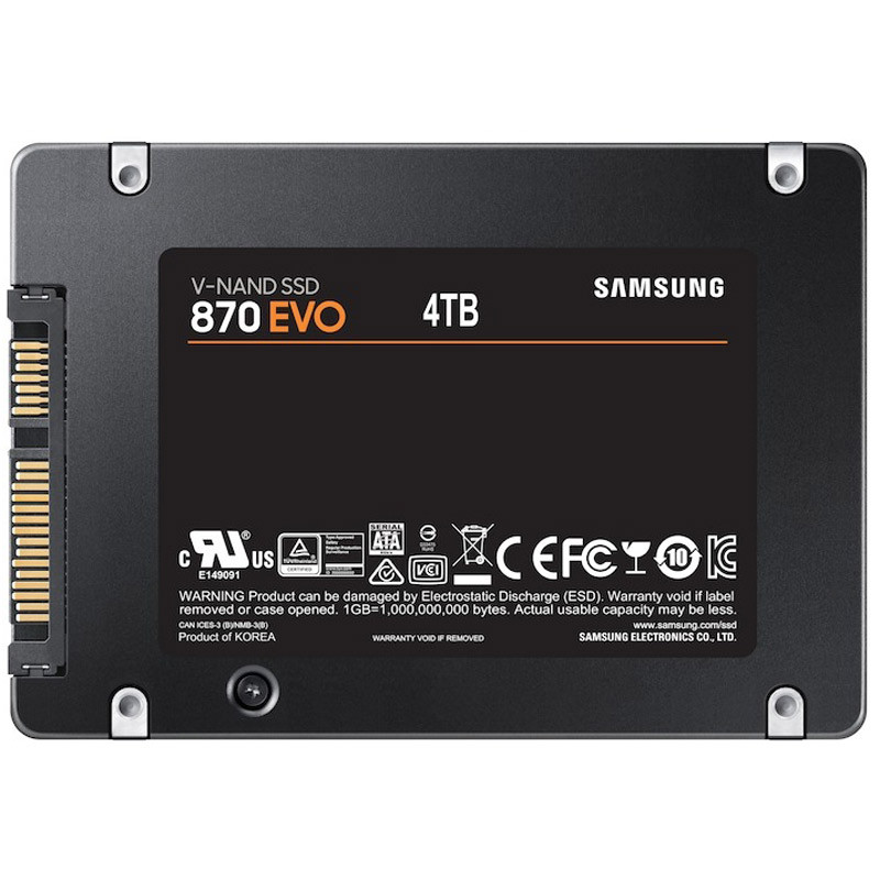 حافظه SSD سامسونگ Samsung 870 EVO 4TB